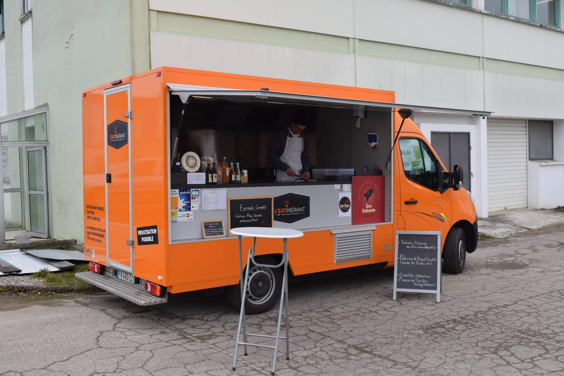 L'eat'inerant, le food truck-traiteur version jura